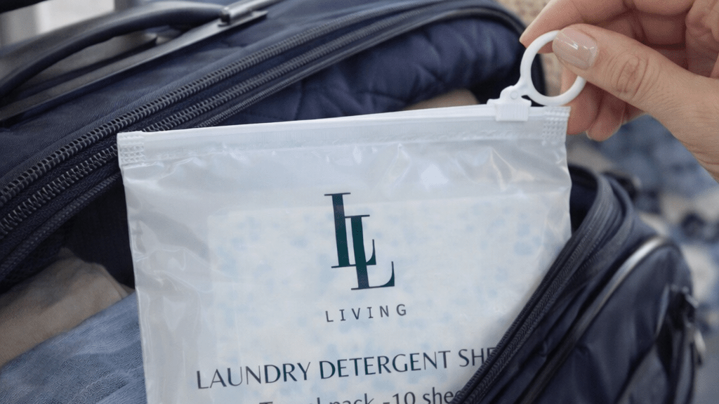Travel lighter & Easier - Living Laundry