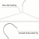 Coat Hanger - 10pk - Living LaundryHGR - RUB - 10 - Wht