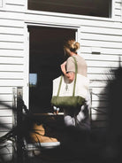 Extra Large Canvas Tote Bag - Living LaundryLBG - NAT - ZIP