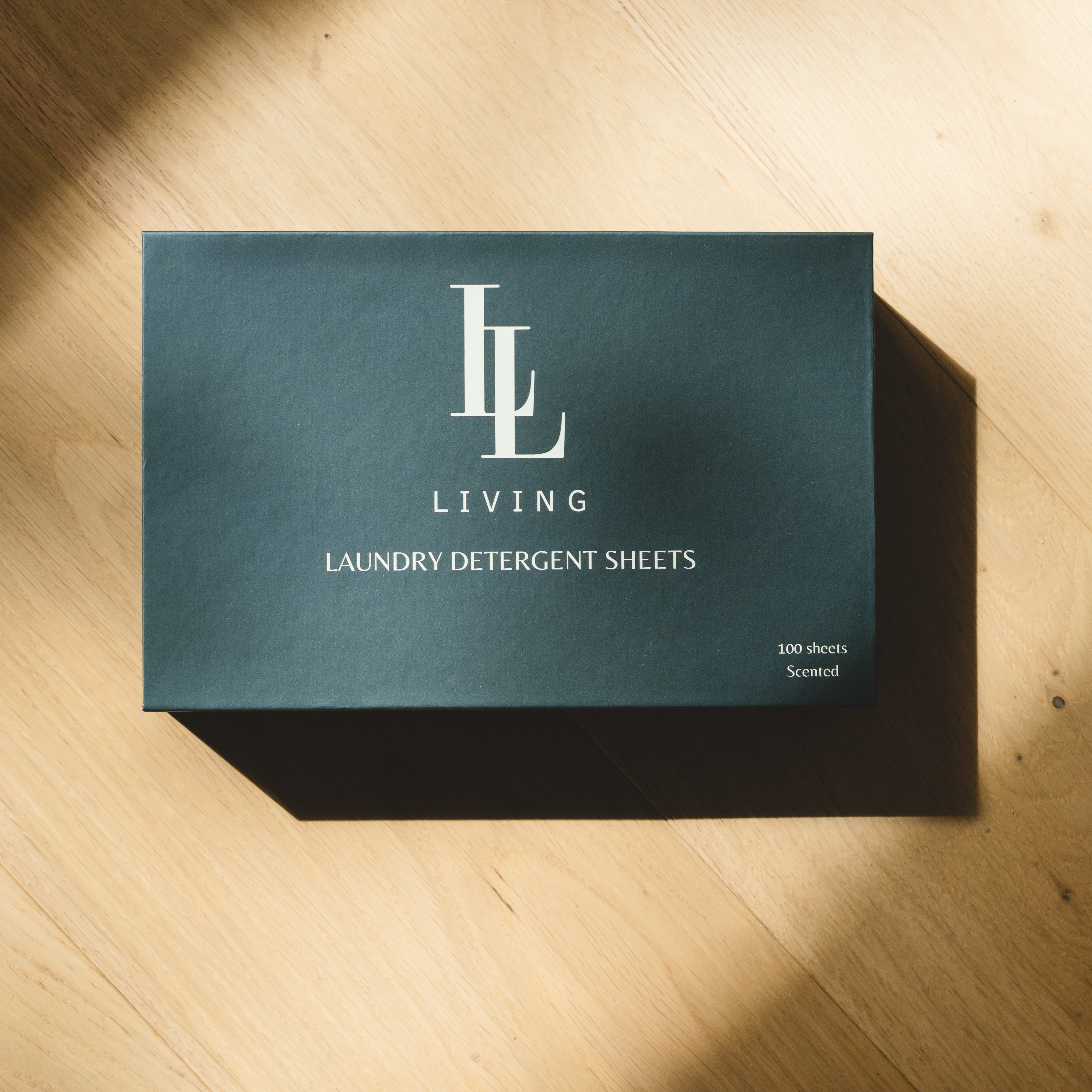 scented detergent box green