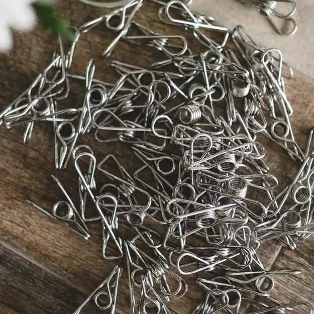 Stainless Steel Pegs 28pk - Living LaundryPEG - SS - 28