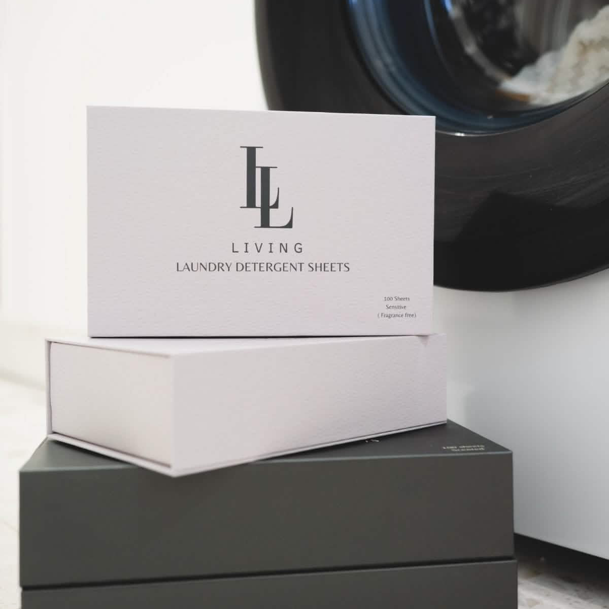 Unscented Detergent Sheets - 100 loads (Sensitive) - Living LaundryLDS100 - US