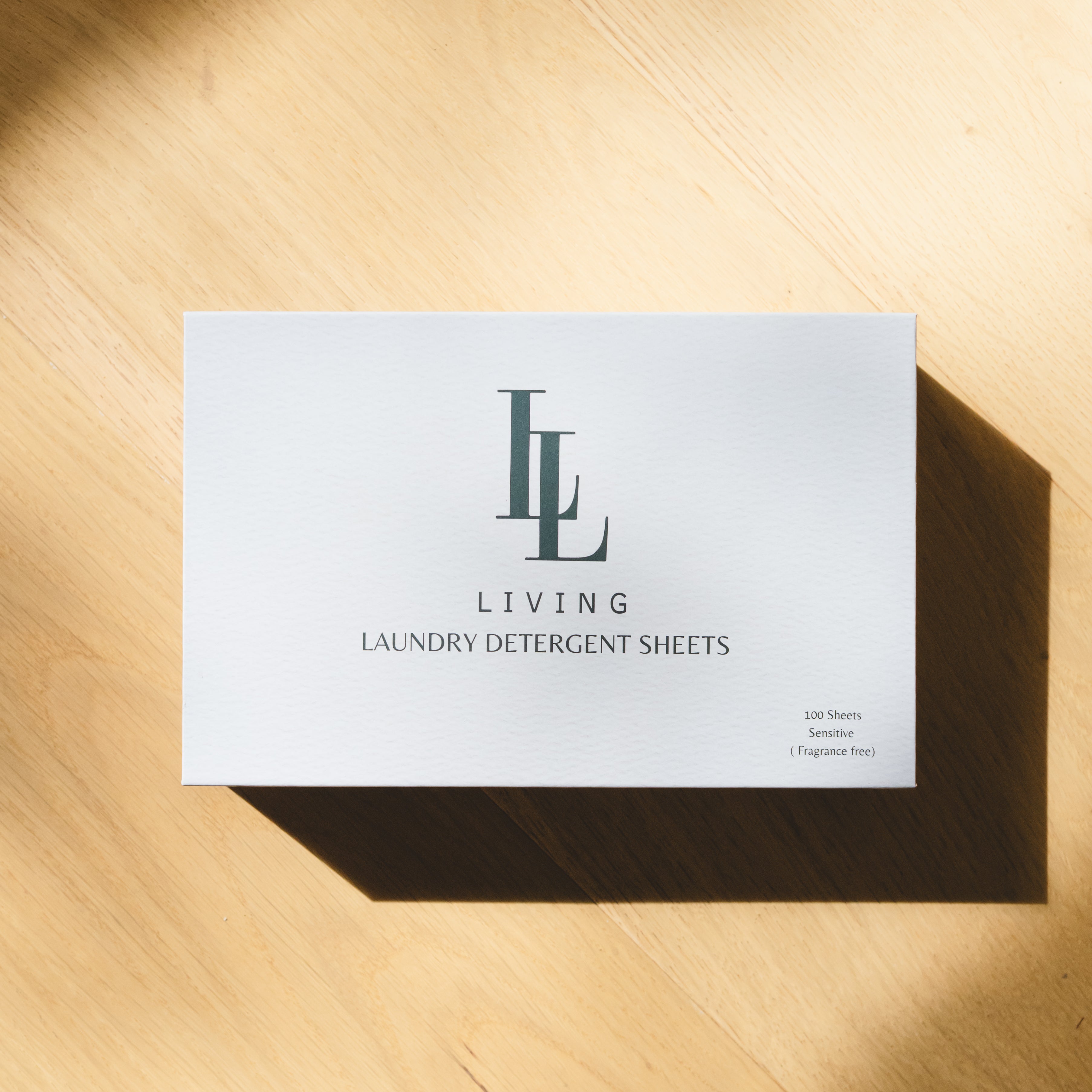 box of unscented detergent sheets