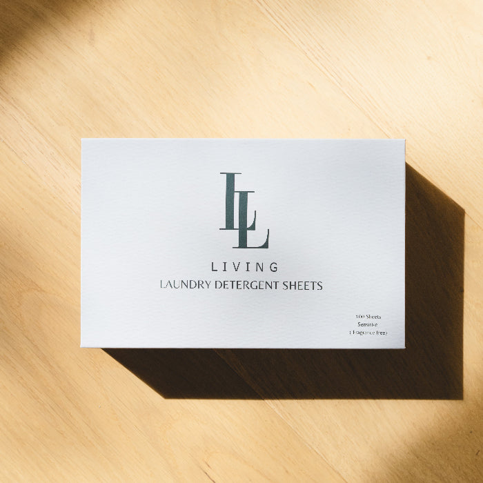 box of unscented detergent sheets