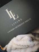 scented detergent sheet box close up