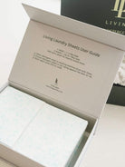 open box of unscented detergent sheets